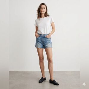 Madewell High Rise Perfect Jean Shorts | Size 27 Vintage Look
